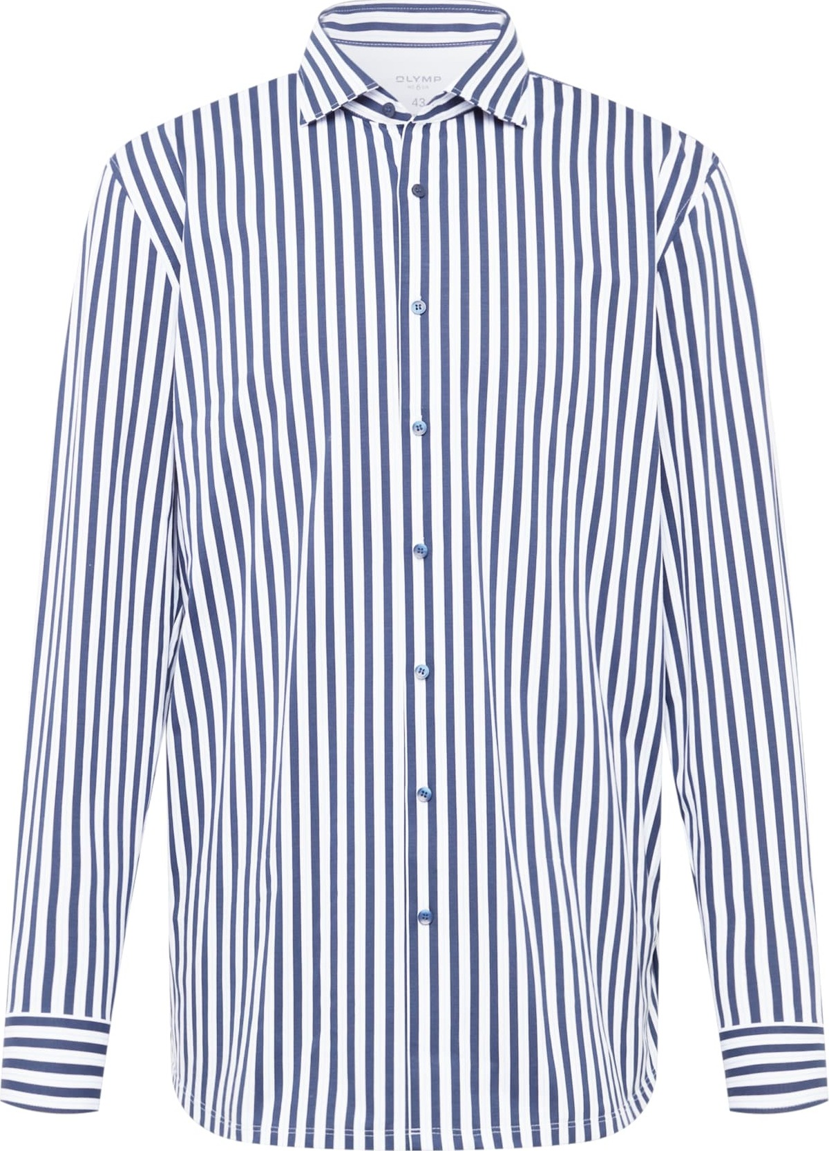 OLYMP Košile námořnická modř / bílá