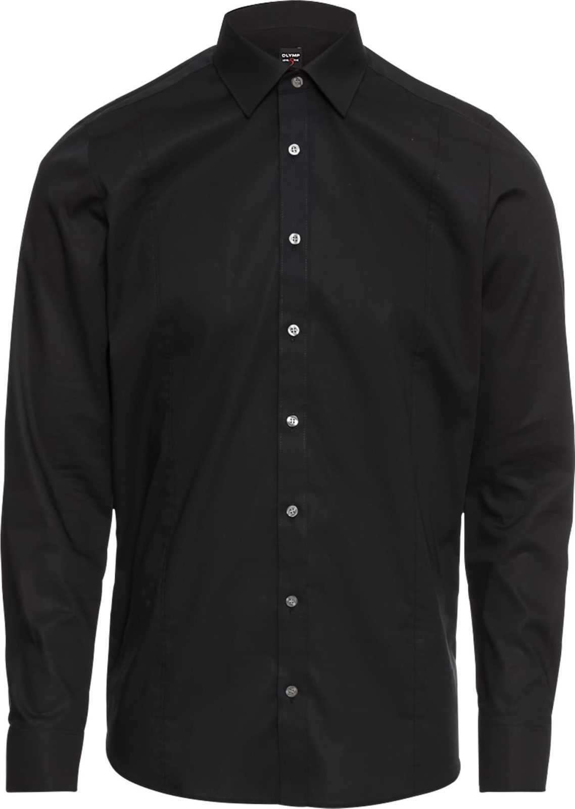 OLYMP Společenská košile 'Level 5 Uni TN' černá
