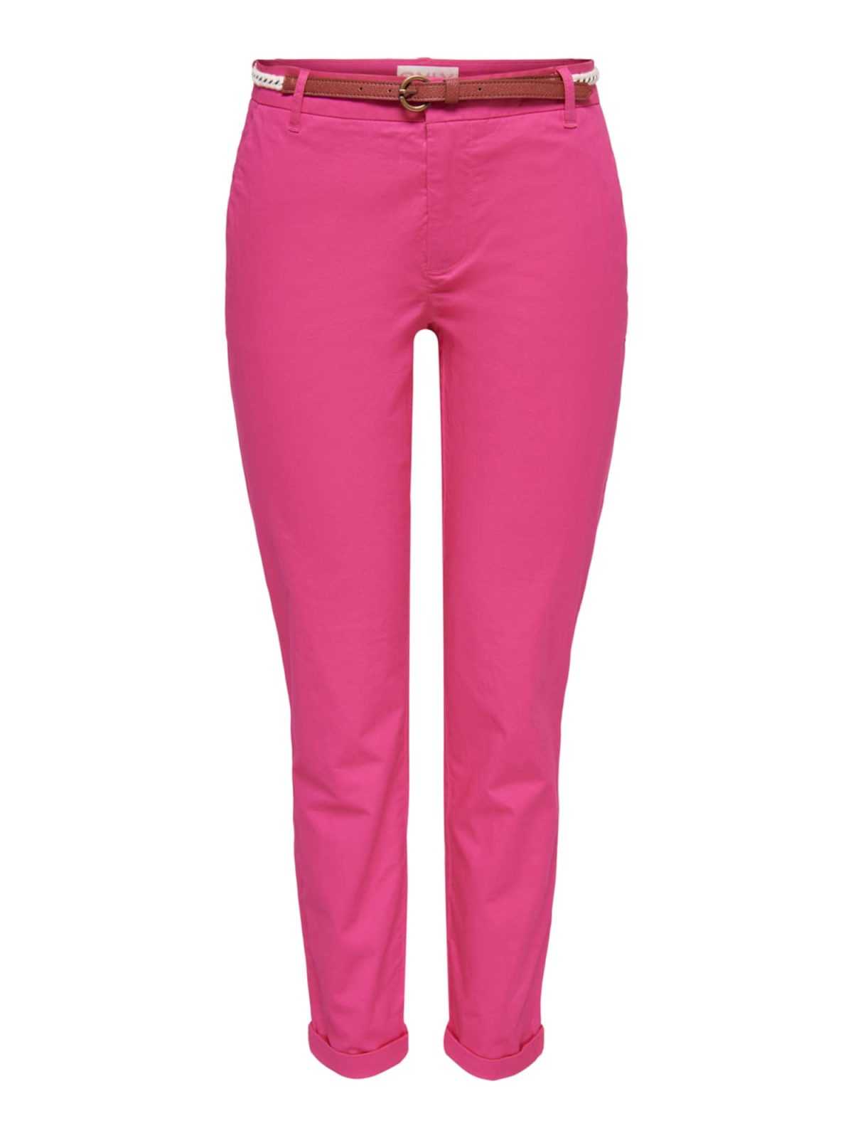 ONLY Chino kalhoty 'BIANA' pink