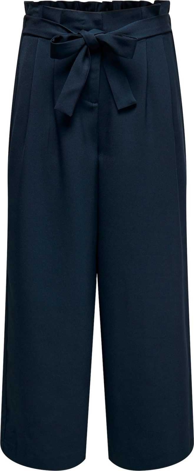 ONLY Kalhoty se sklady v pase 'LIZZO' námořnická modř