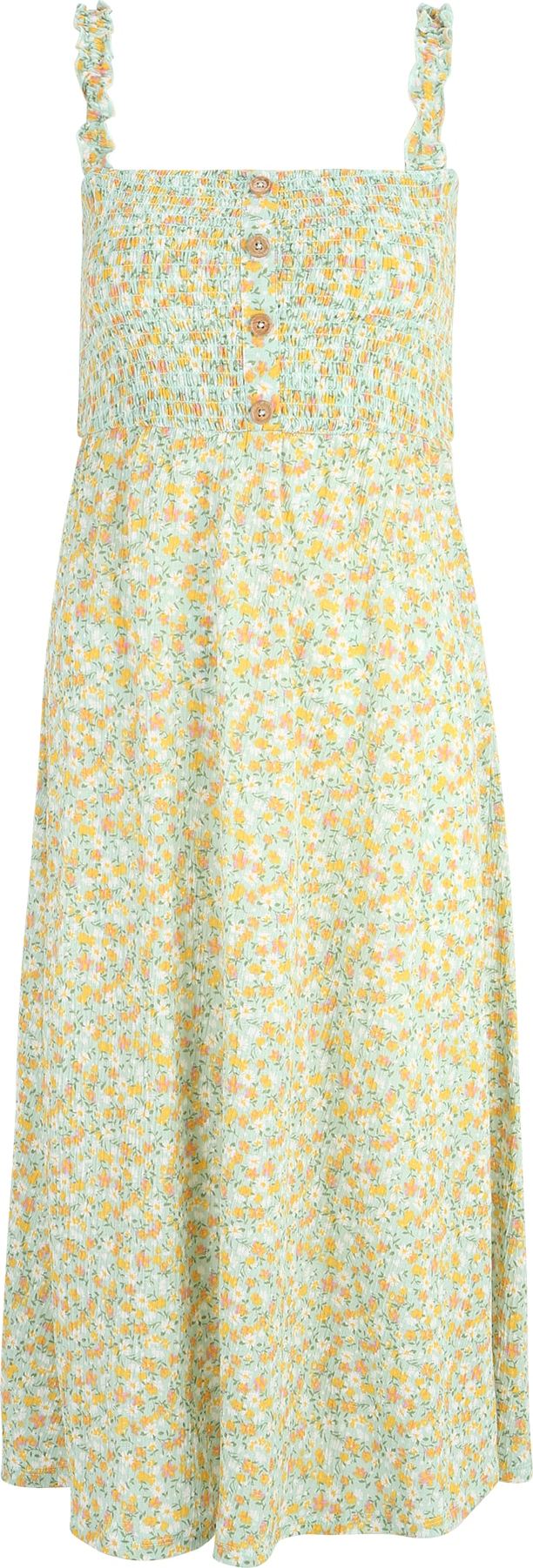 Only Petite Letní šaty 'PELLA' tmavě žlutá / mátová / růžová / bílá