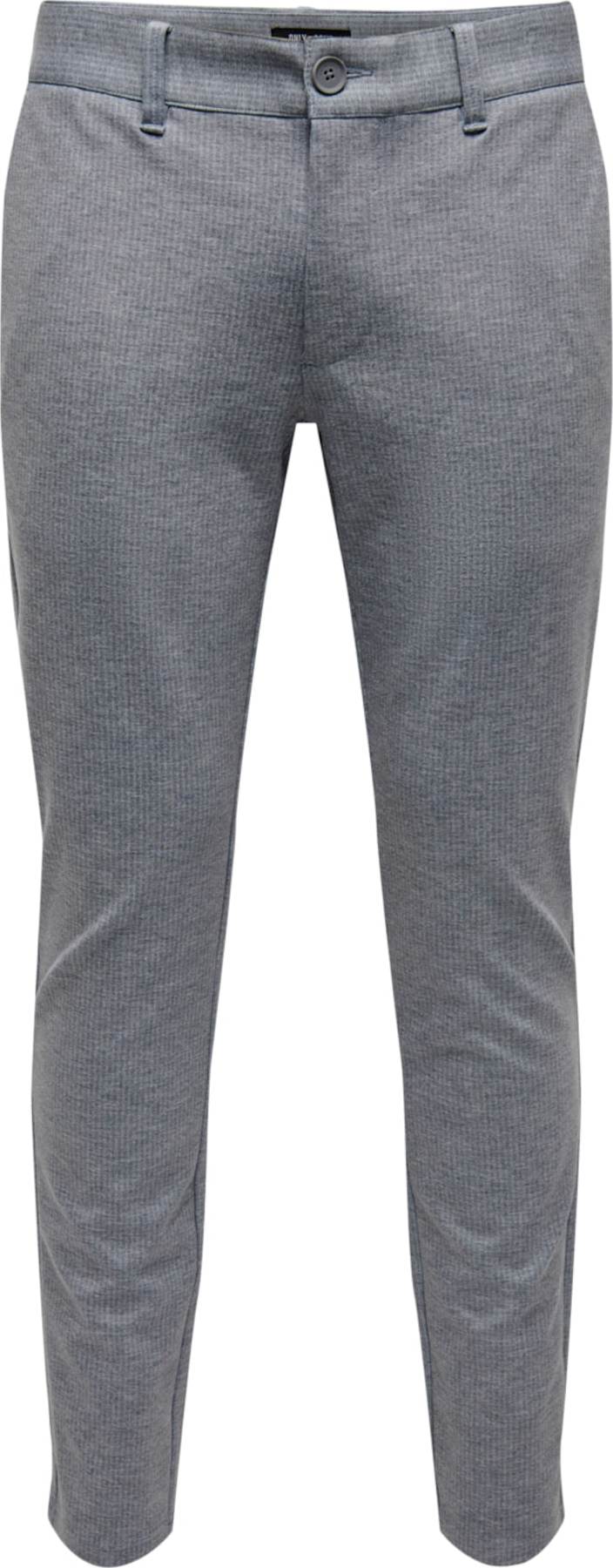 Only & Sons Chino kalhoty 'Mark' kouřově modrá / šedá