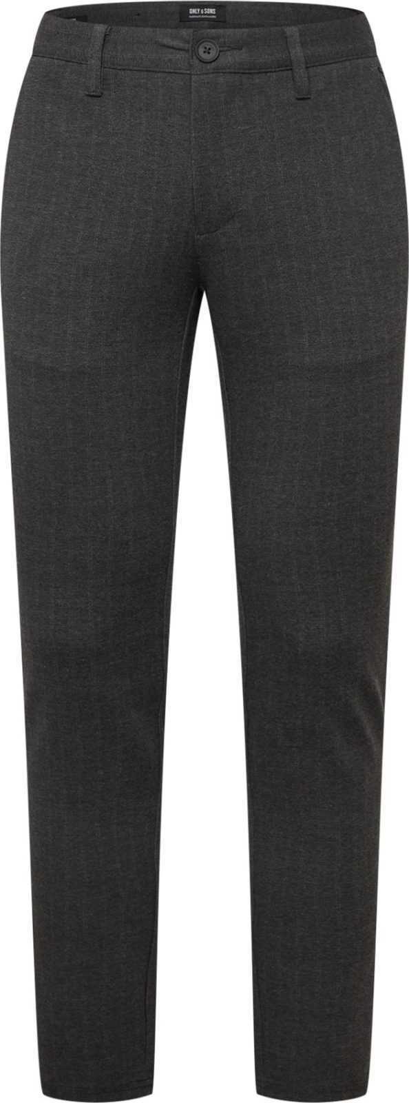Only & Sons Chino kalhoty 'MARK' šedá / tmavě šedá