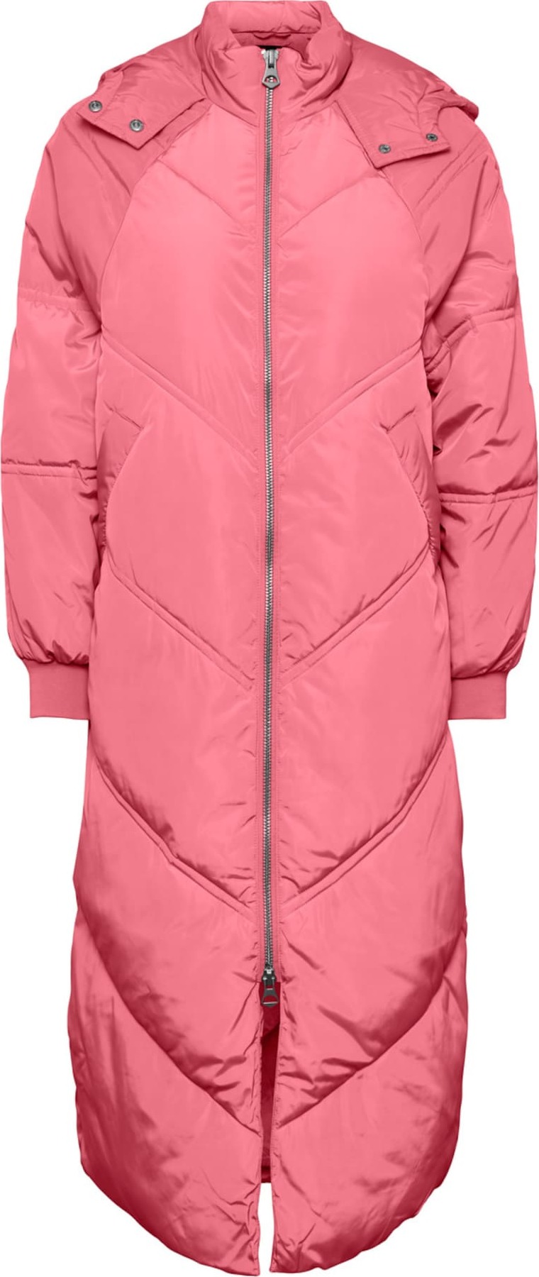 Pieces Petite Zimní kabát 'FELICITY' světle růžová