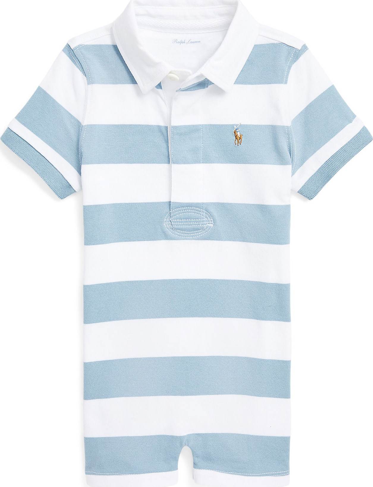 Polo Ralph Lauren Overal světlemodrá / hnědá / bílá