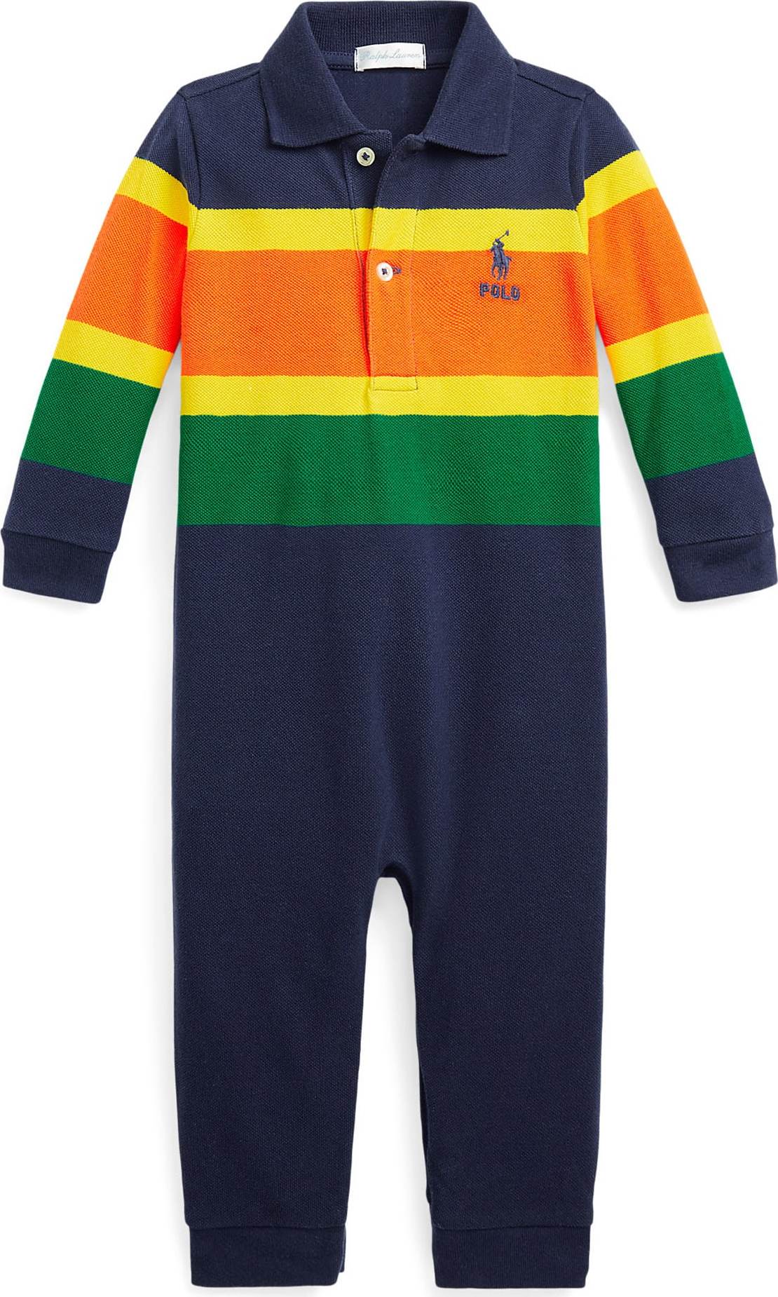 Polo Ralph Lauren Overal tmavě modrá / žlutá / zelená / oranžová