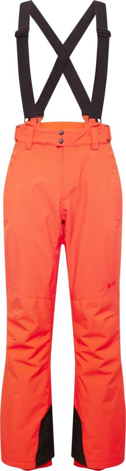 PROTEST Outdoorové kalhoty svítivě oranžová / černá