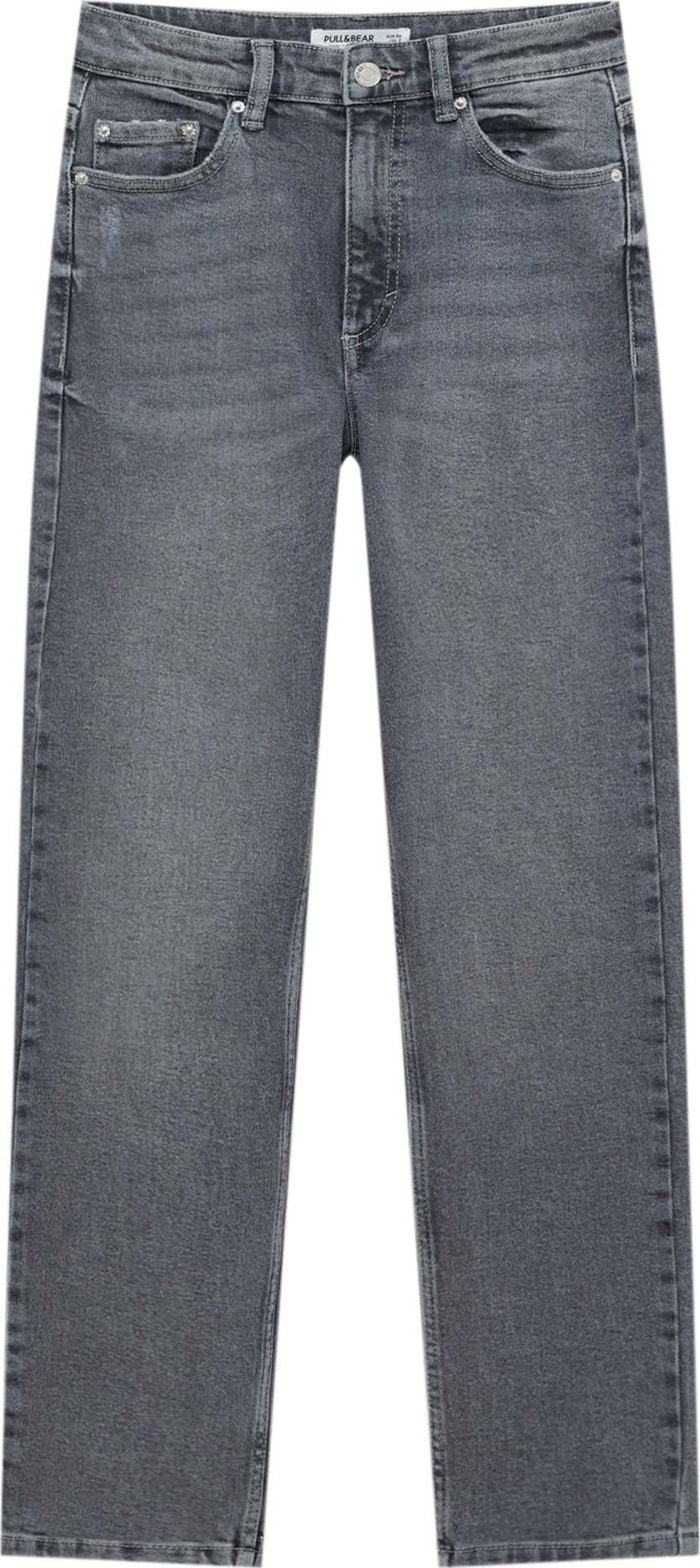 Pull&Bear Džíny šedá