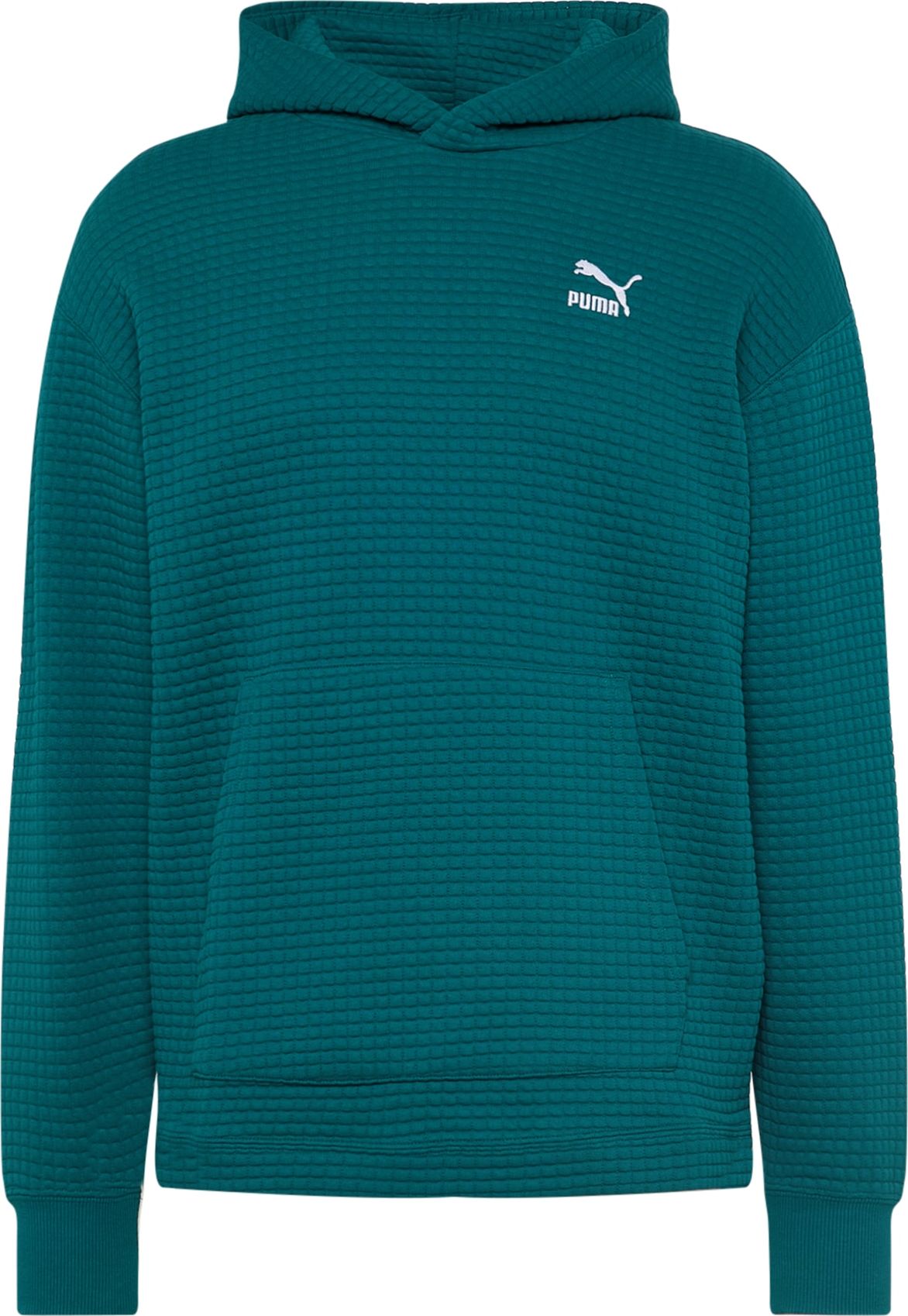 PUMA Mikina smaragdová / bílá
