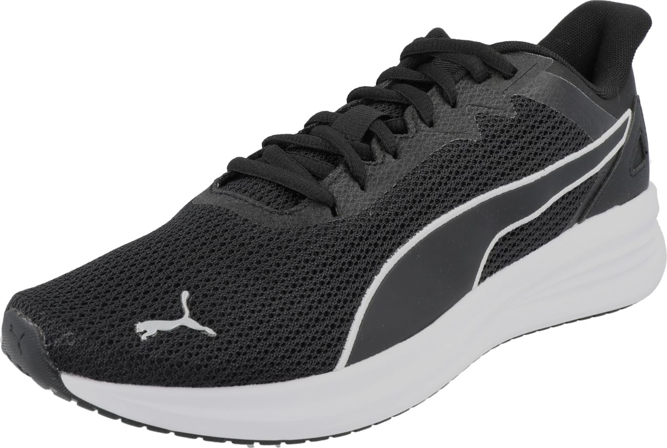 PUMA Sportovní boty 'Transport Modern' černá / bílá