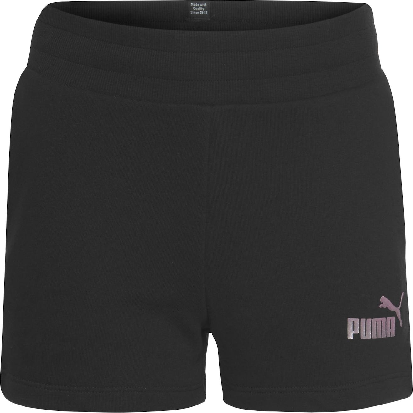 PUMA Sportovní kalhoty růžová / černá