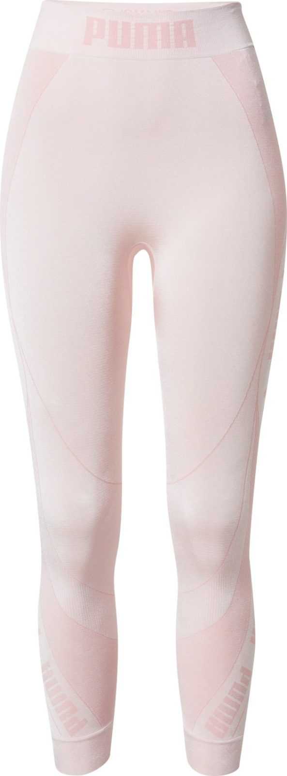 PUMA Sportovní kalhoty růžová / pastelově růžová