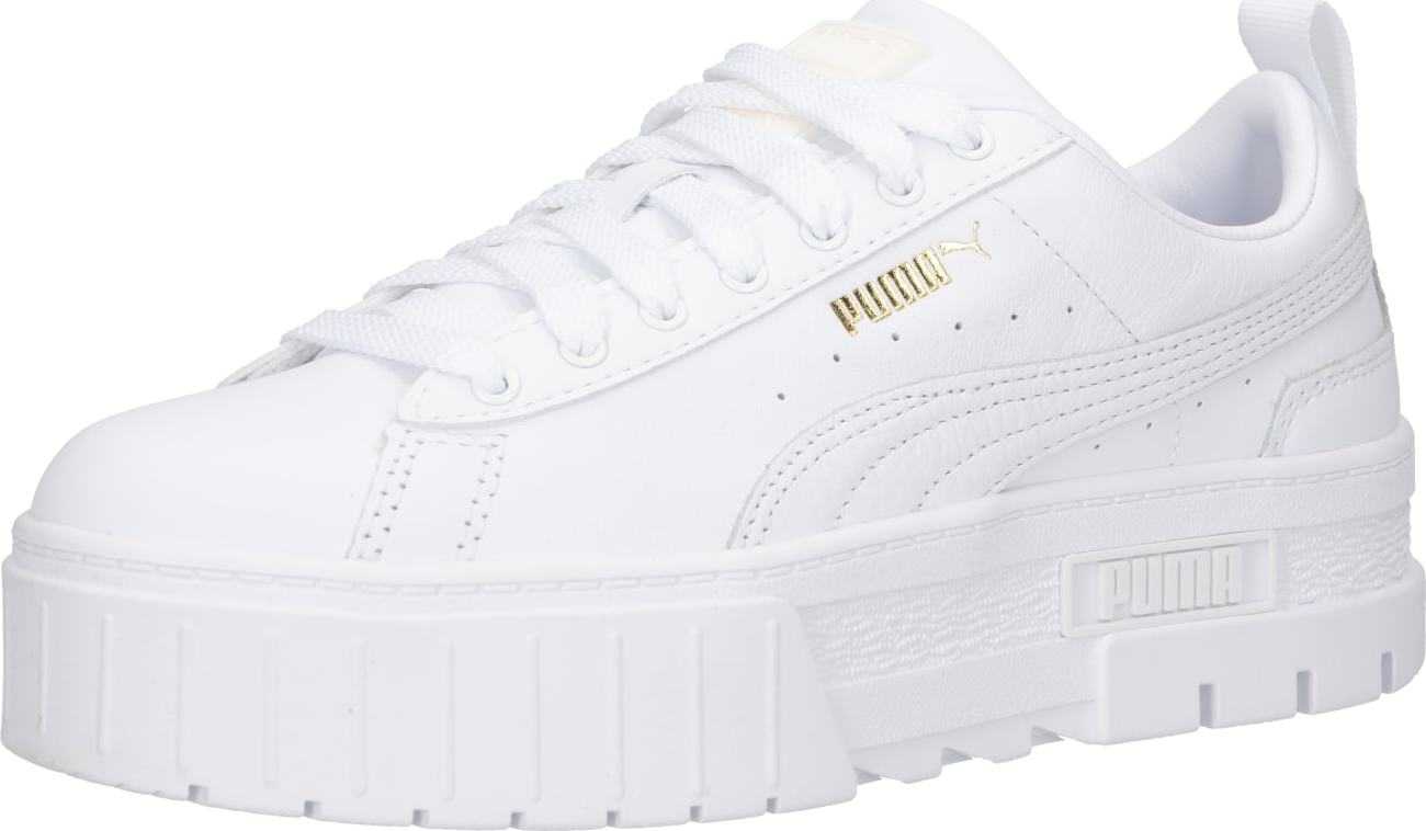 PUMA Tenisky 'Mayze Classic Wns' zlatá / bílá