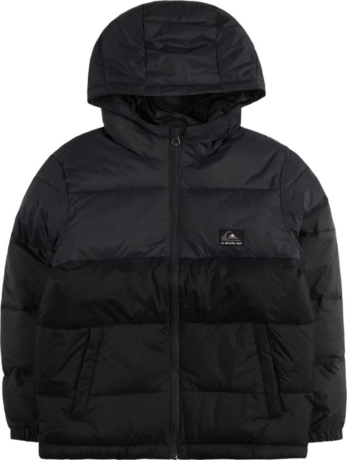 QUIKSILVER Zimní bunda černá