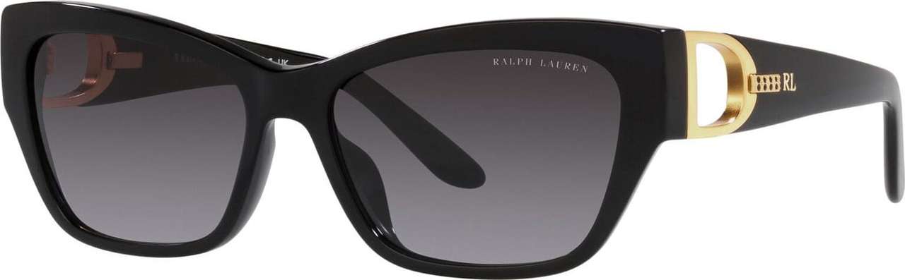 Ralph Lauren Sluneční brýle '0RL8206U5750018G' zlatá / černá