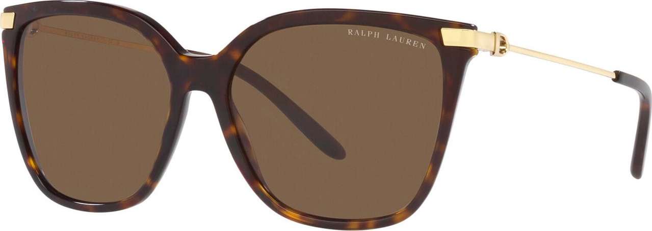Ralph Lauren Sluneční brýle '0RL82095750018G' koňaková / tmavě hnědá / zlatá
