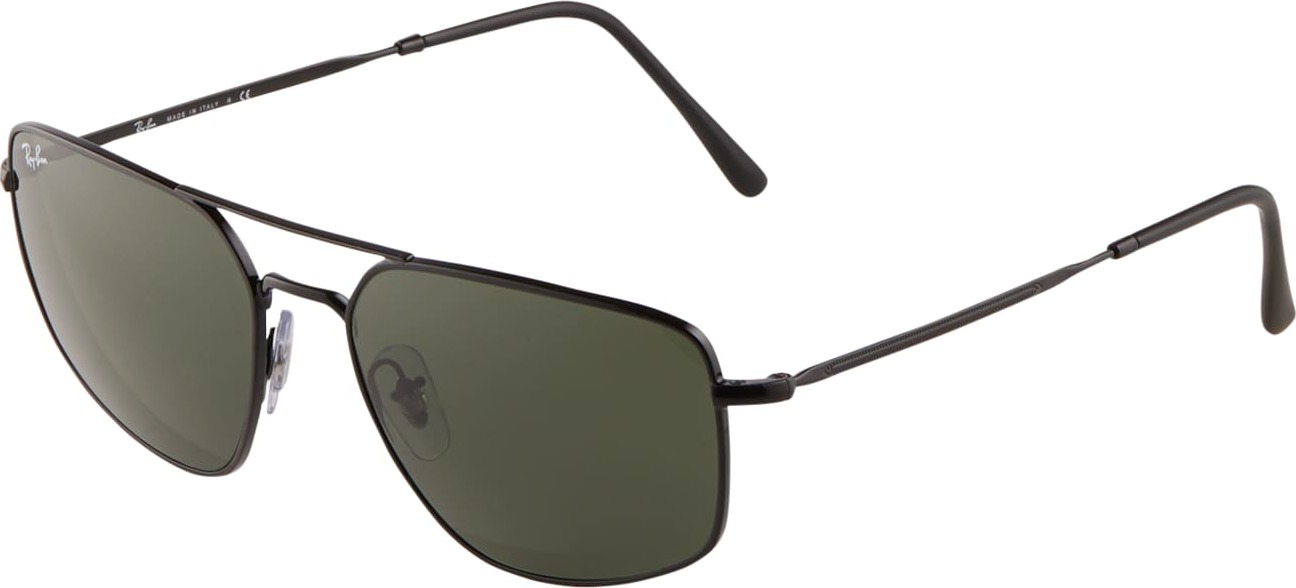 Ray-Ban Sluneční brýle '0RB3666' khaki / černá