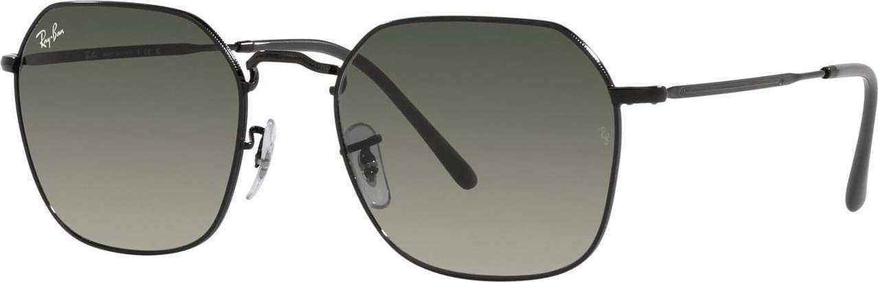 Ray-Ban Sluneční brýle '0RB369453001/31' černá / bílá