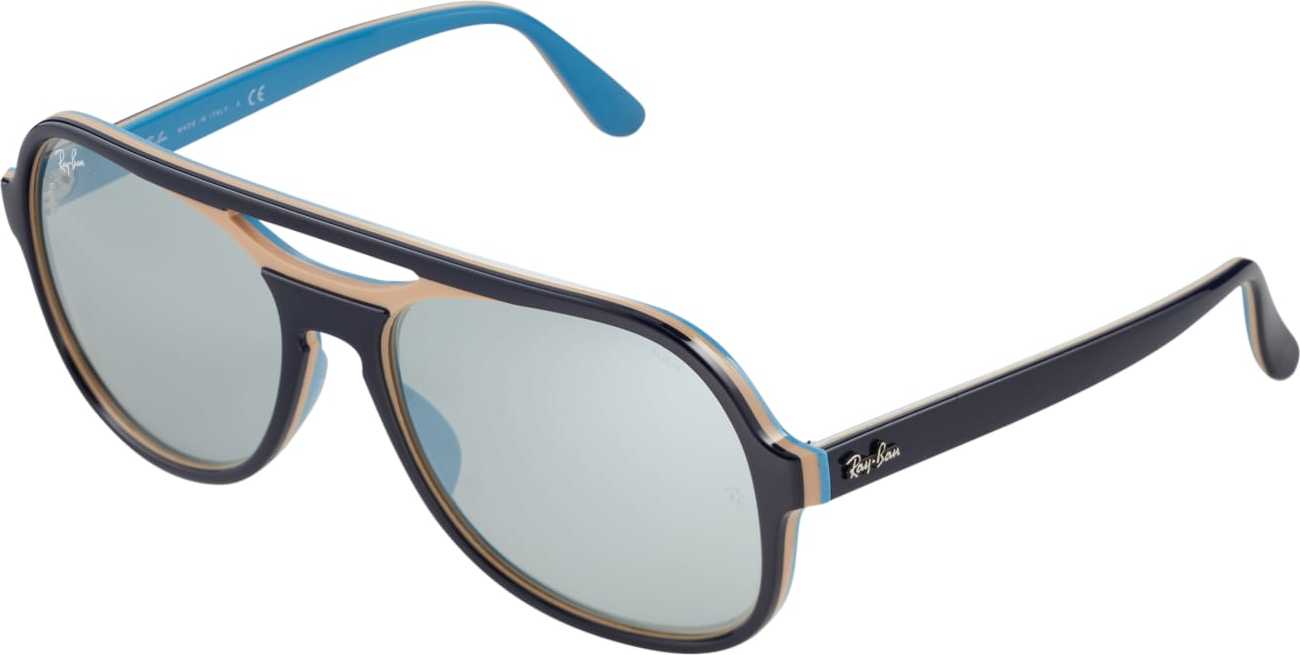 Ray-Ban Sluneční brýle '0RB4357' béžová / modrá / noční modrá