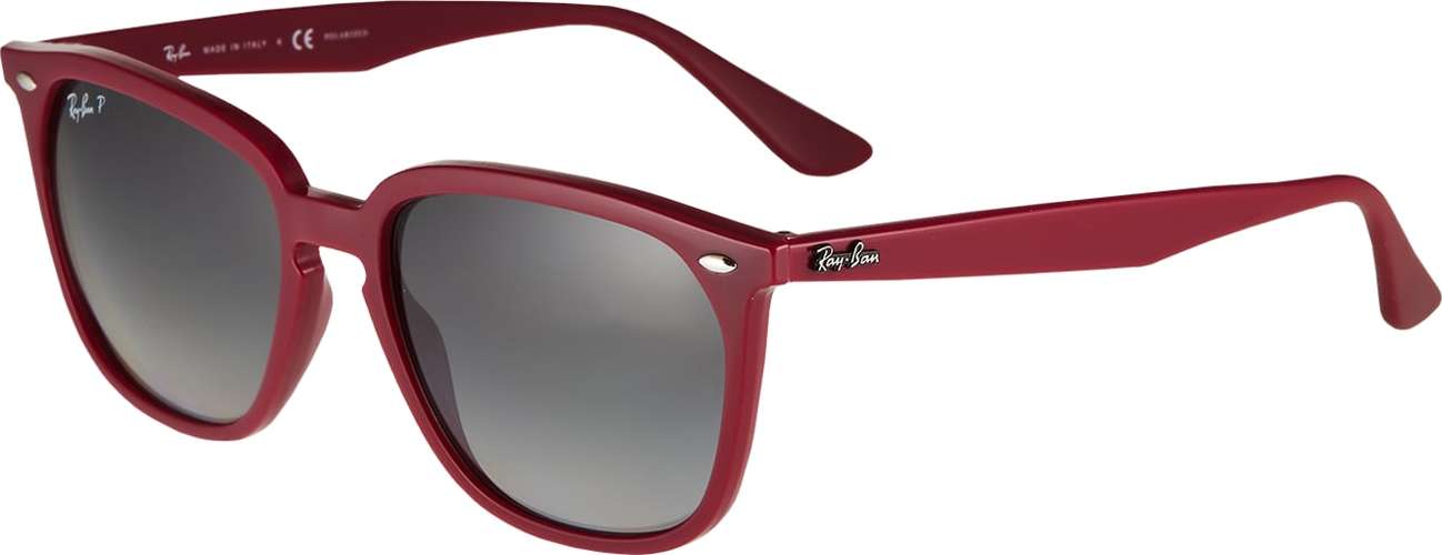 Ray-Ban Sluneční brýle '0RB4362' červená / černá