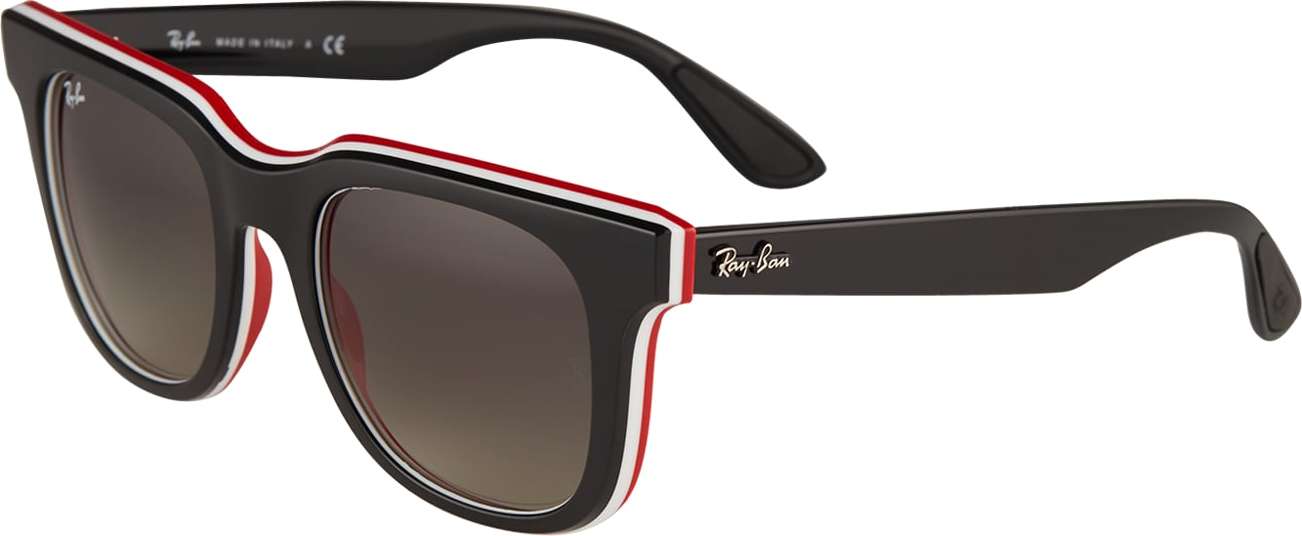 Ray-Ban Sluneční brýle '0RB4368' červená / černá / bílá