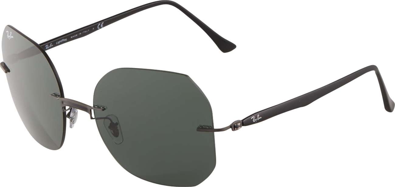 Ray-Ban Sluneční brýle '0RB8067' tmavě zelená / černá