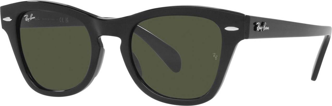 Ray-Ban Sluneční brýle 'RB0707S' tmavě zelená / černá