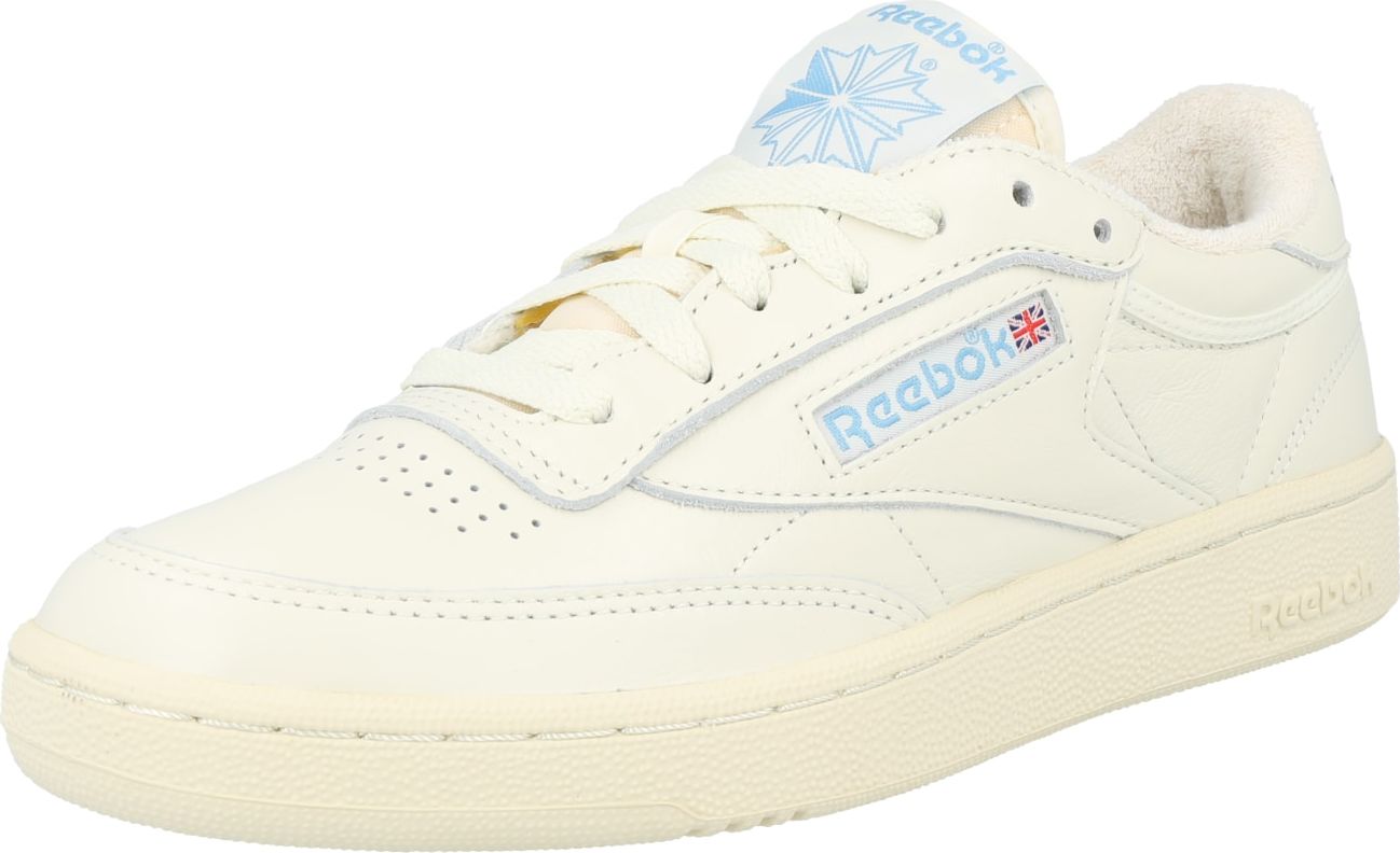 Reebok Classics Tenisky 'Club C 85' světlemodrá / tmavě modrá / jasně červená / offwhite