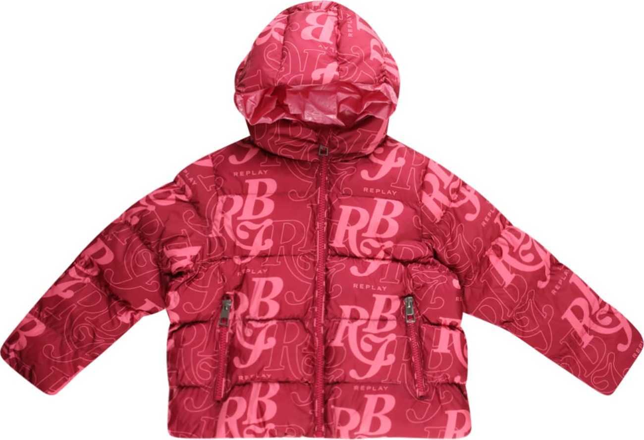 REPLAY & SONS Přechodná bunda cyclam / pink