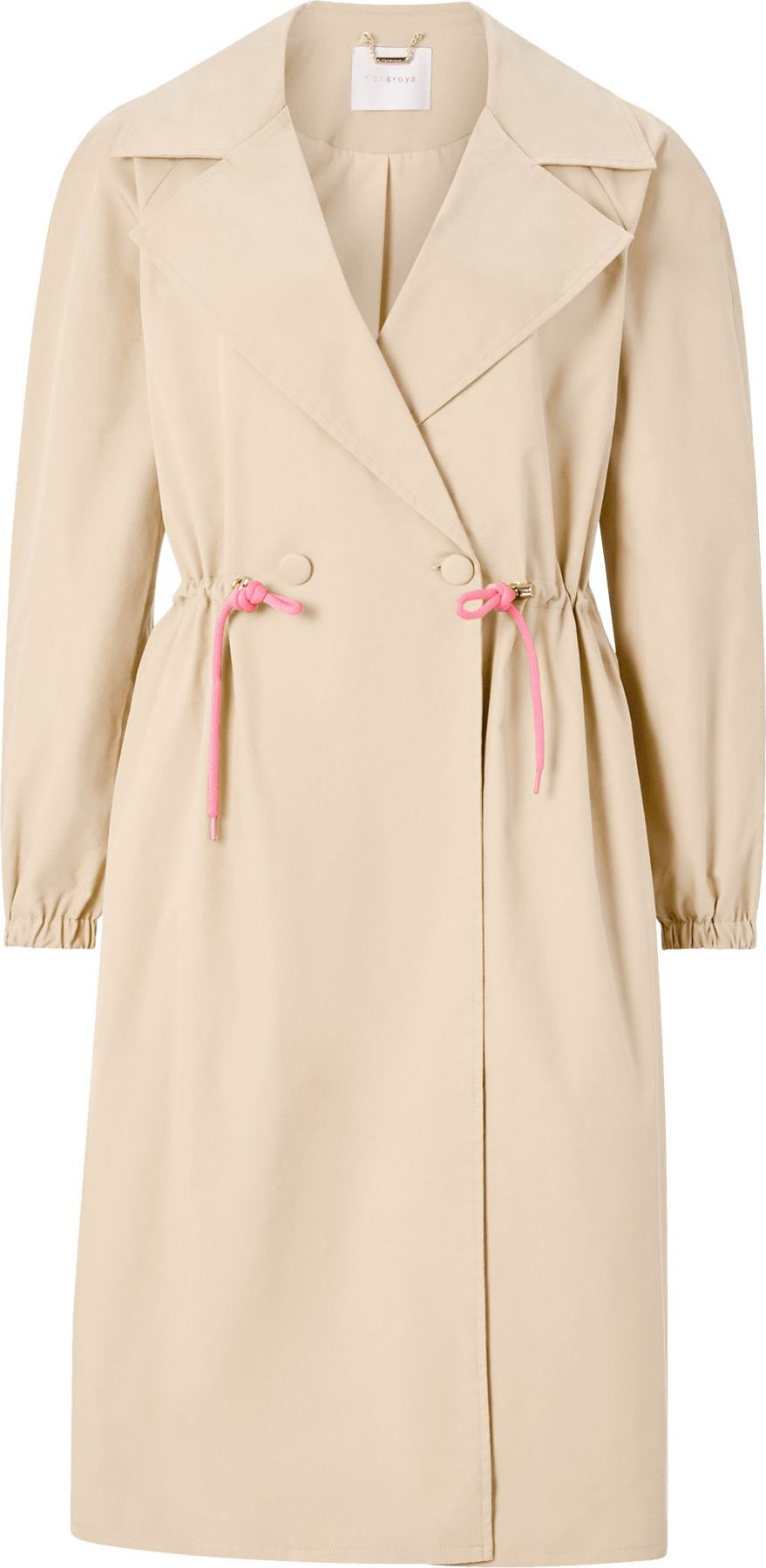 Rich & Royal Přechodný kabát béžová / pink