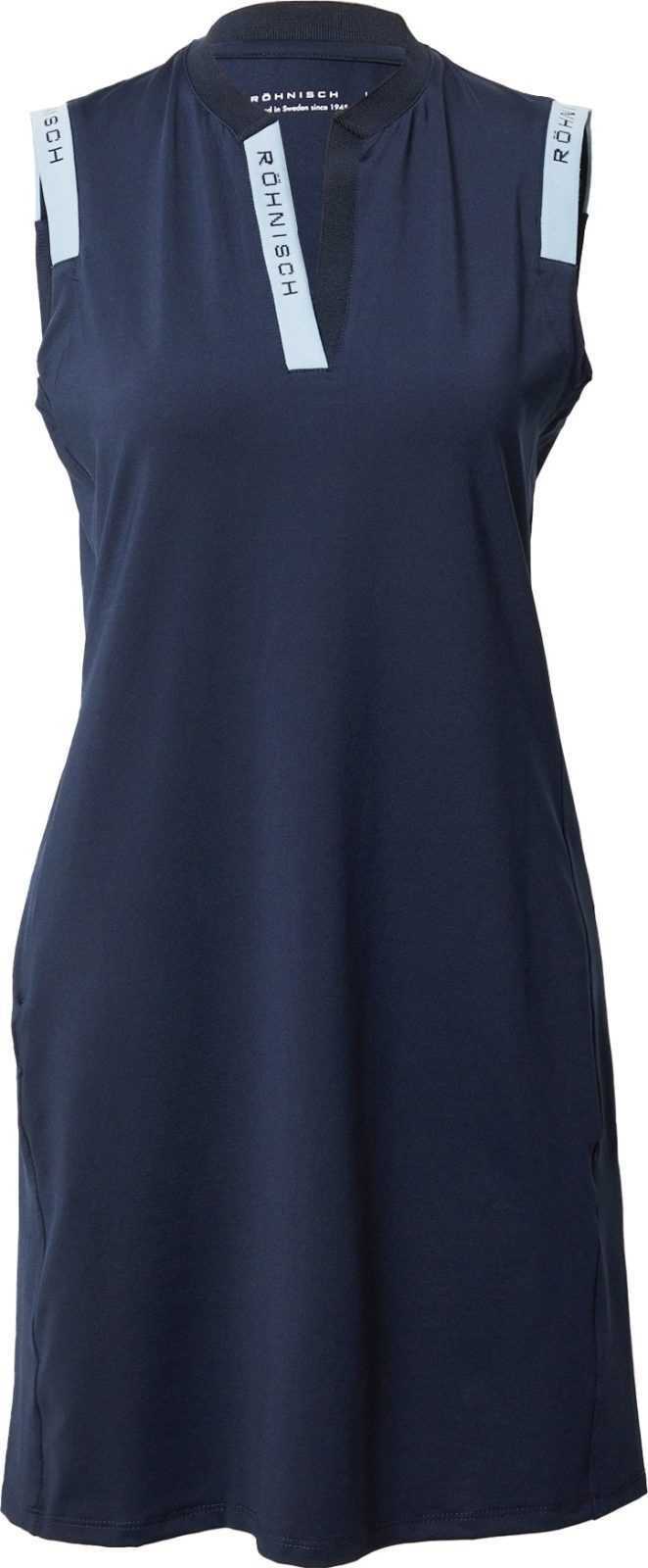 Röhnisch Sportovní šaty 'Abby' marine modrá / světlemodrá