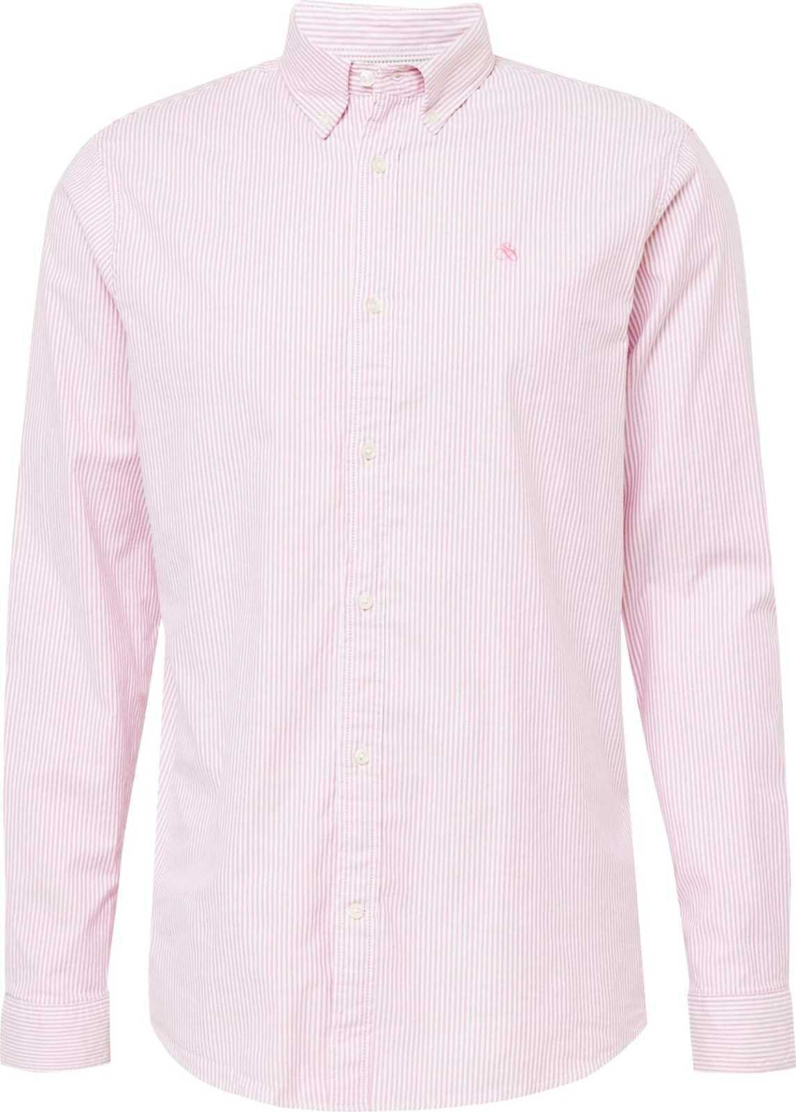 SCOTCH & SODA Košile světle růžová / bílá