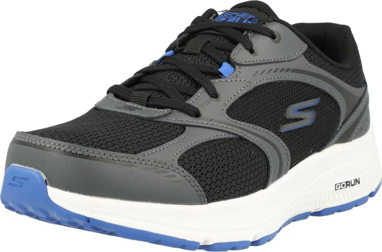 SKECHERS Sportovní boty modrá / šedá / černá