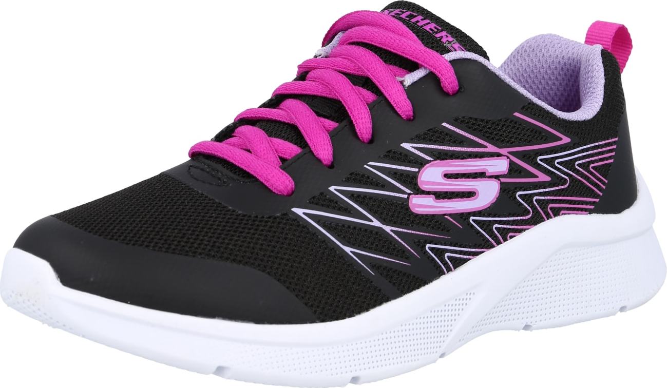 SKECHERS Tenisky 'MICROSPEC' orchidej / pastelová fialová / černá