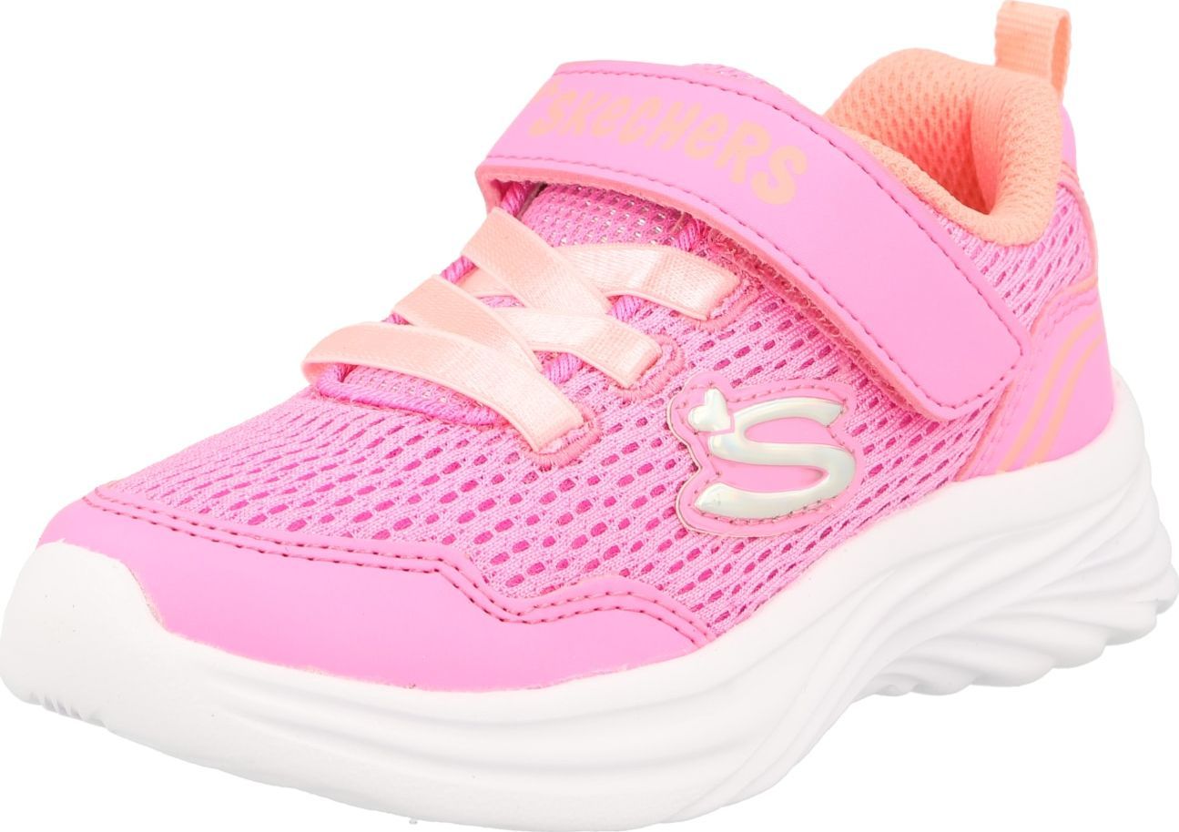 SKECHERS Tenisky orchidej / bílá