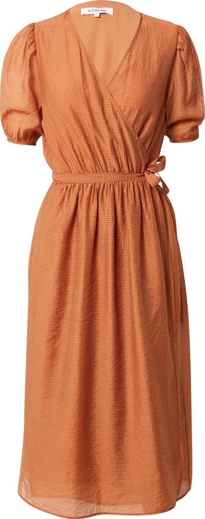 Soft Rebels Košilové šaty 'Alani' oranžová