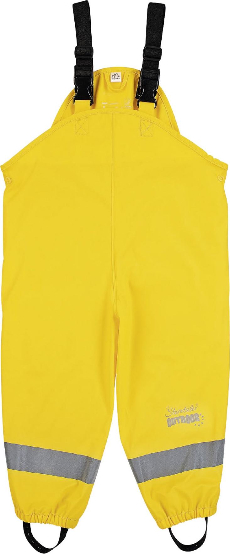 STERNTALER Funkční kalhoty žlutá / stříbrně šedá