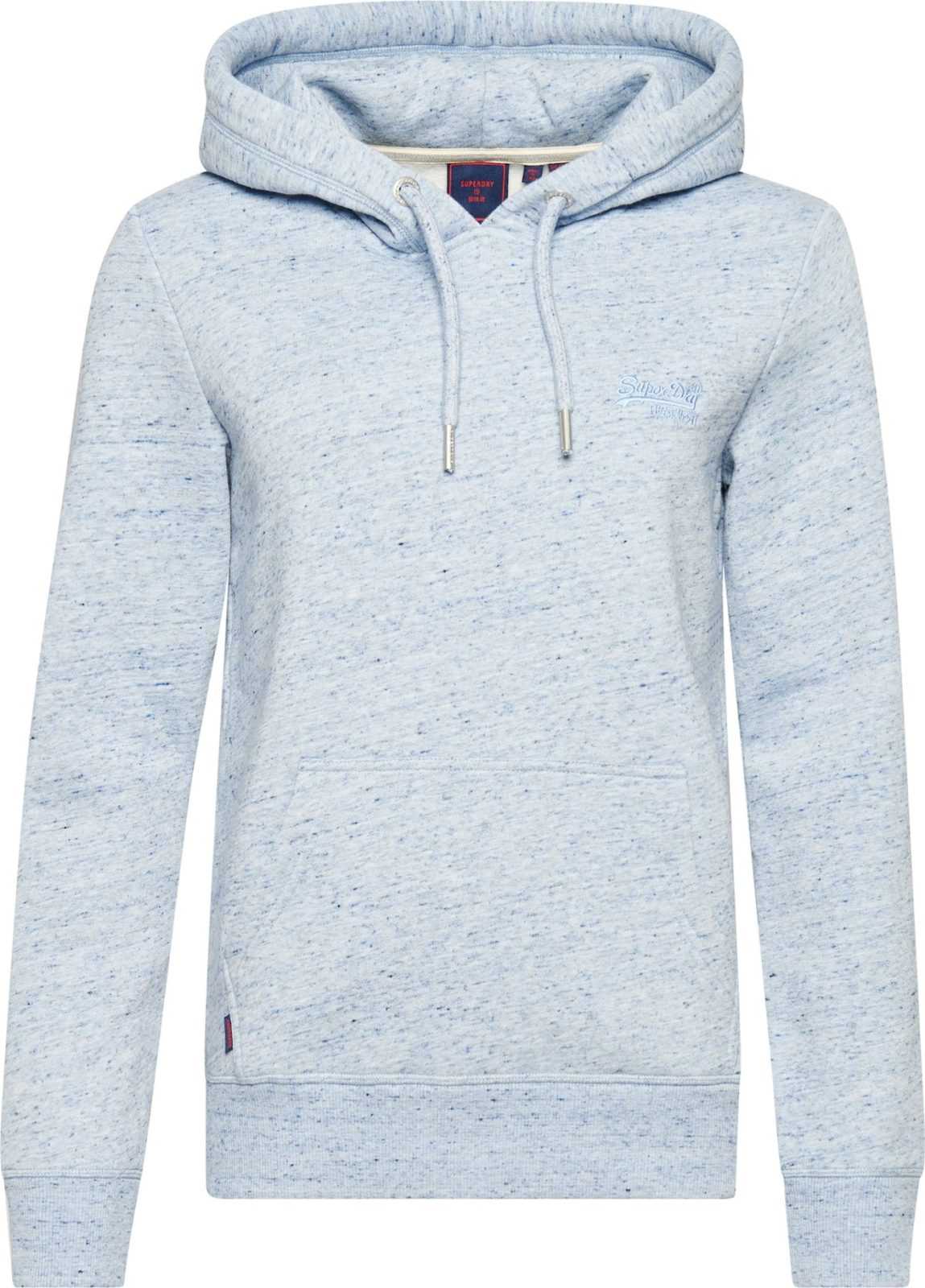 Superdry Mikina modrý melír