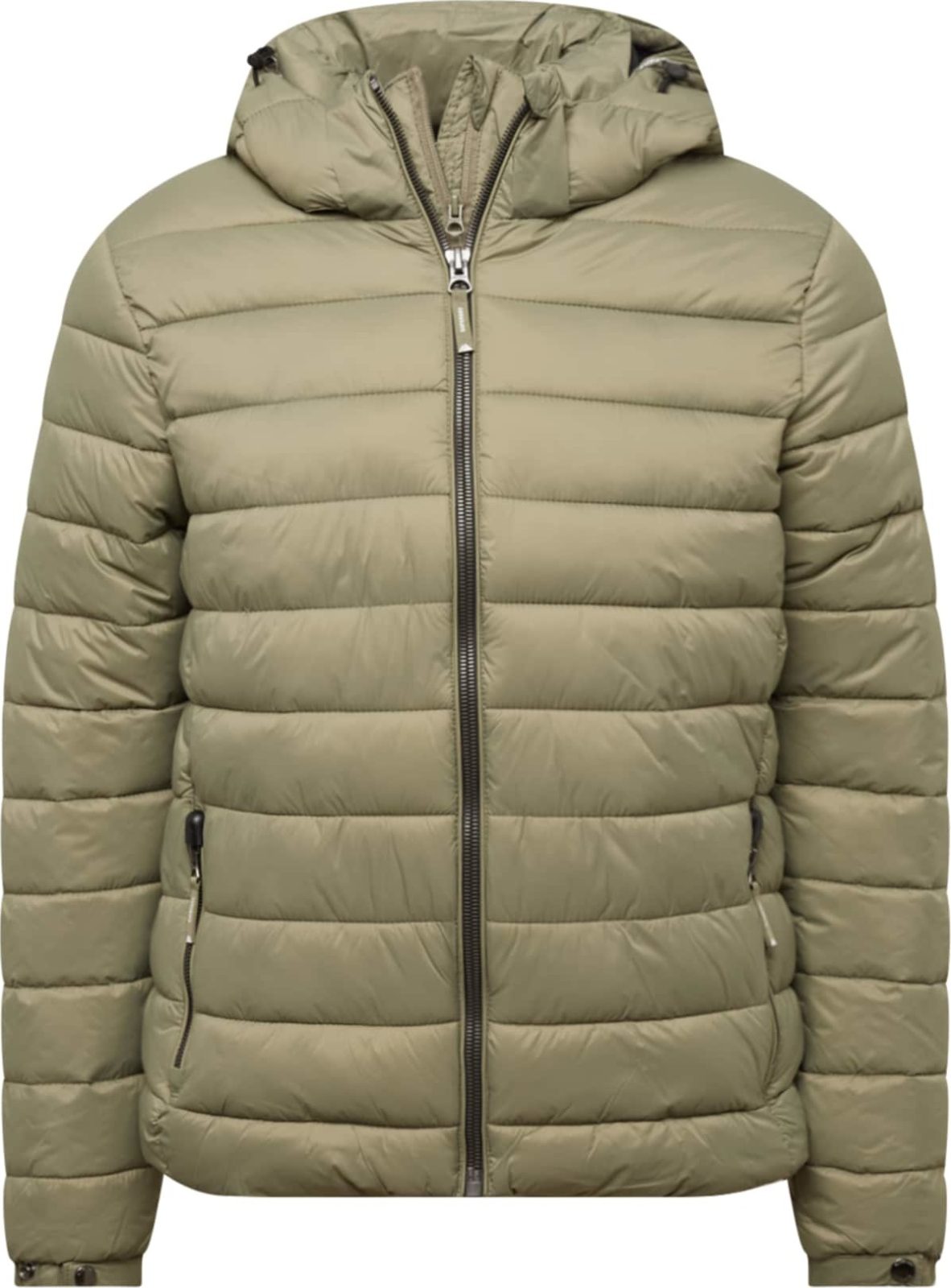 Superdry Přechodná bunda 'Fuji' námořnická modř / khaki / červená / bílá