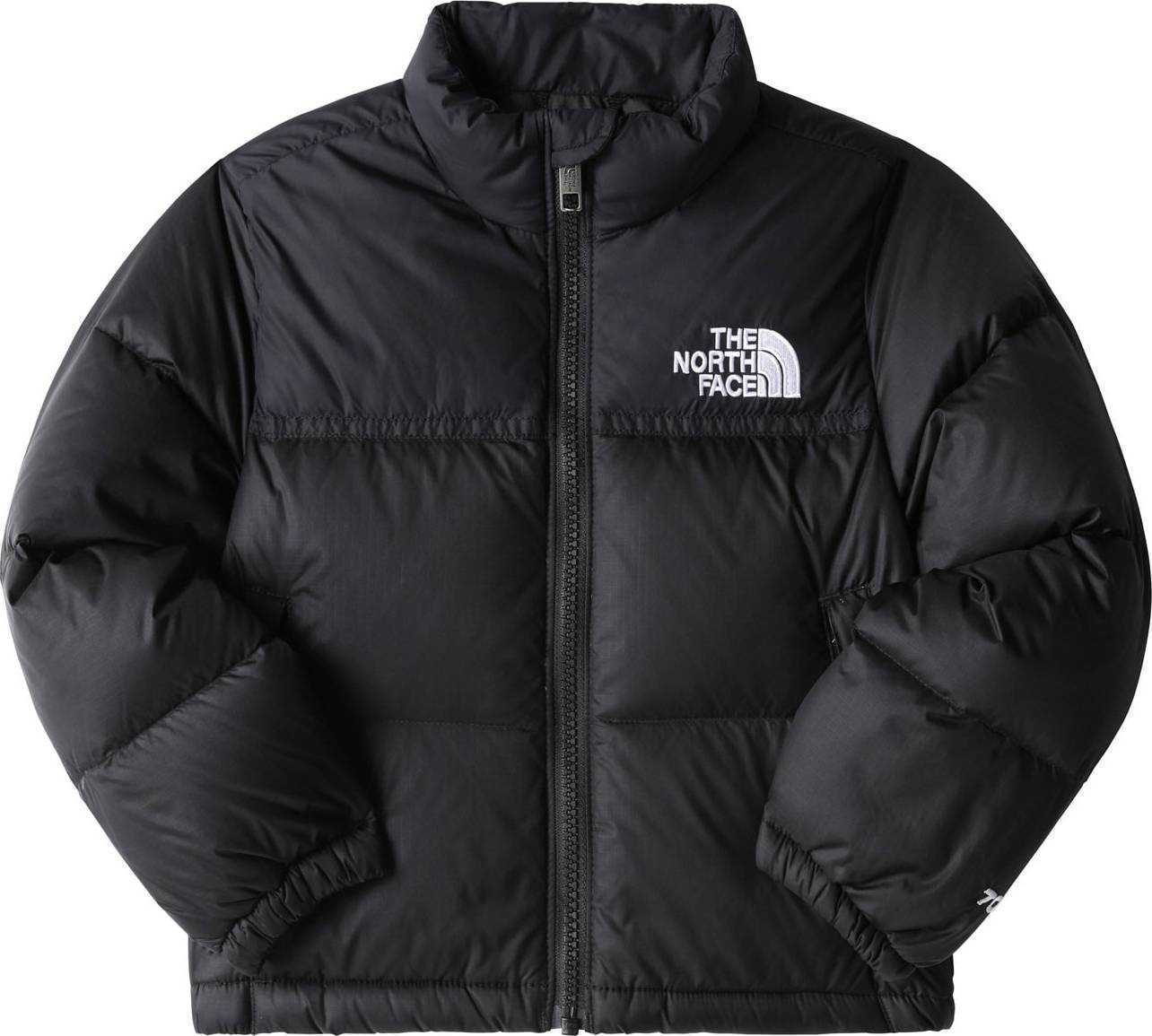 THE NORTH FACE Outdoorová bunda 'RETRO NUPTSE' černá / bílá