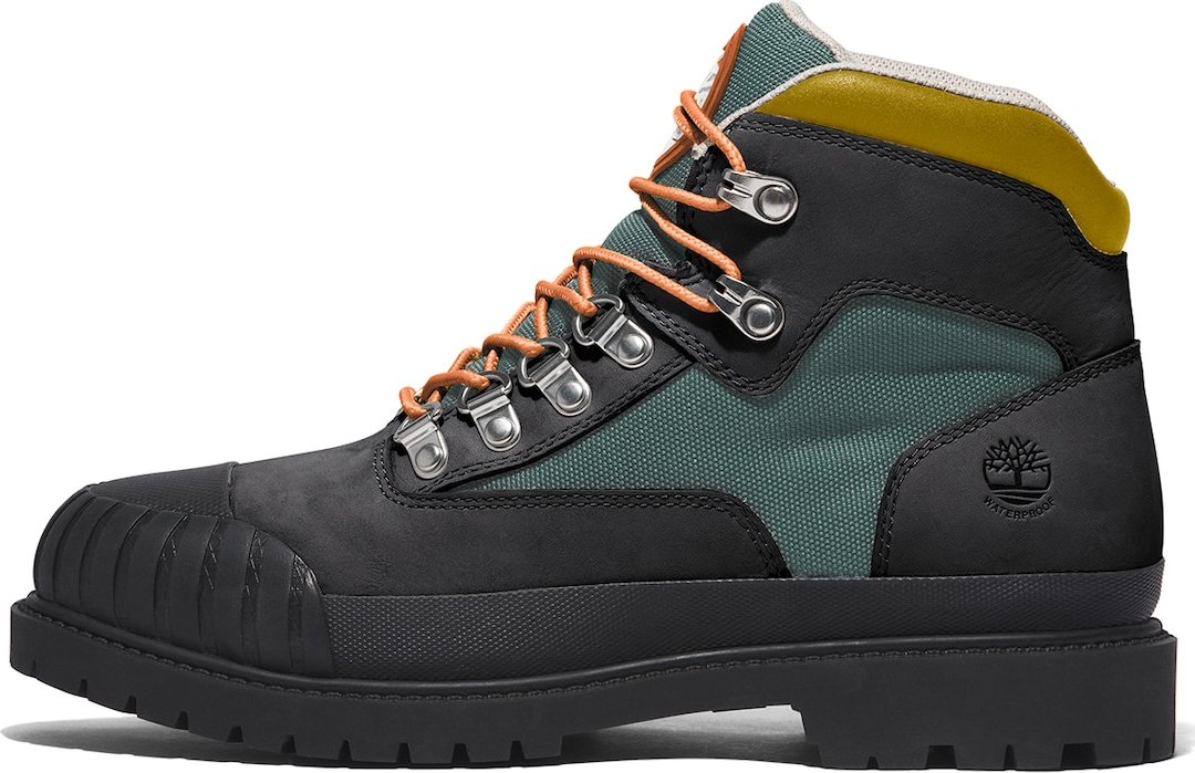 TIMBERLAND Kozačky kari / petrolejová / černá