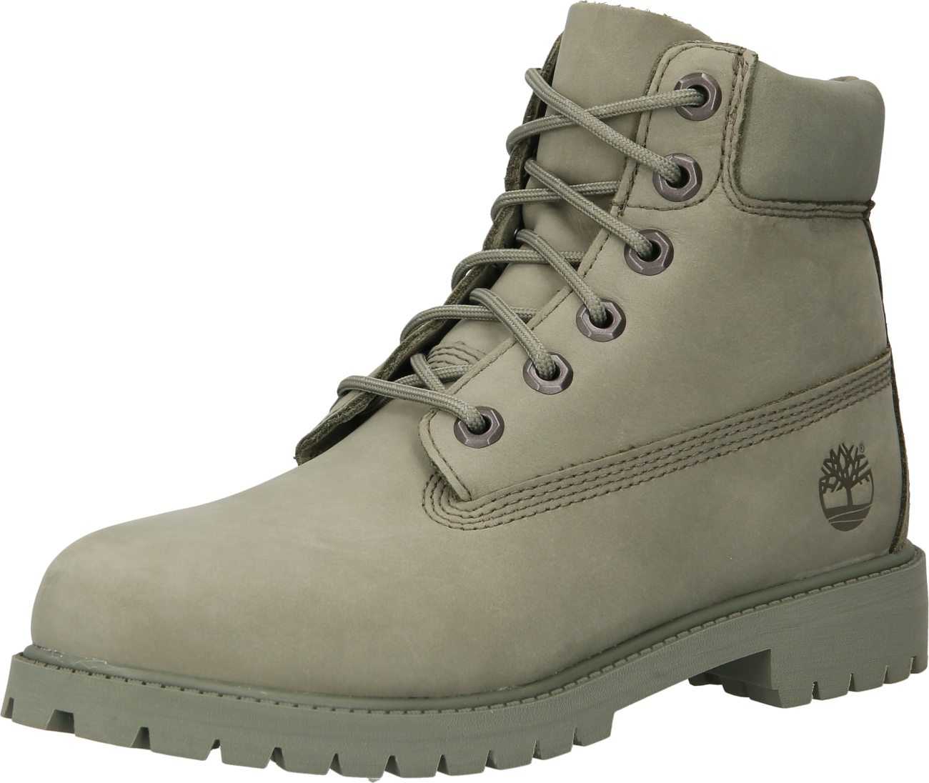 TIMBERLAND Kozačky zelená