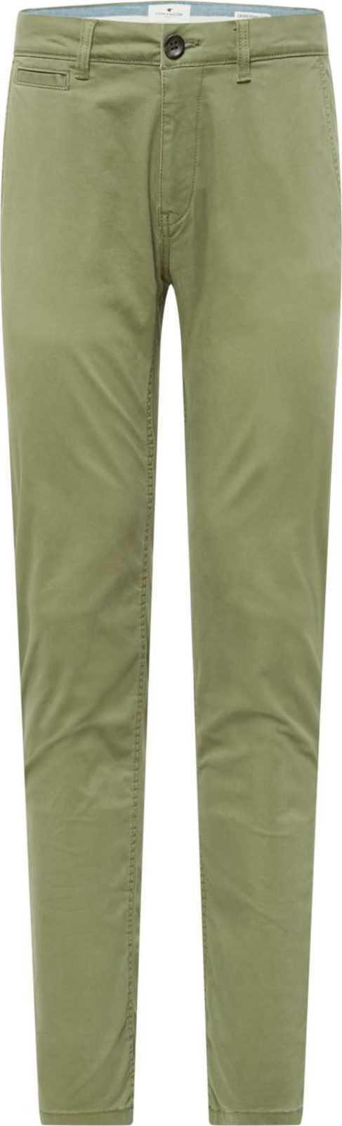 TOM TAILOR Chino kalhoty 'Tavis' khaki