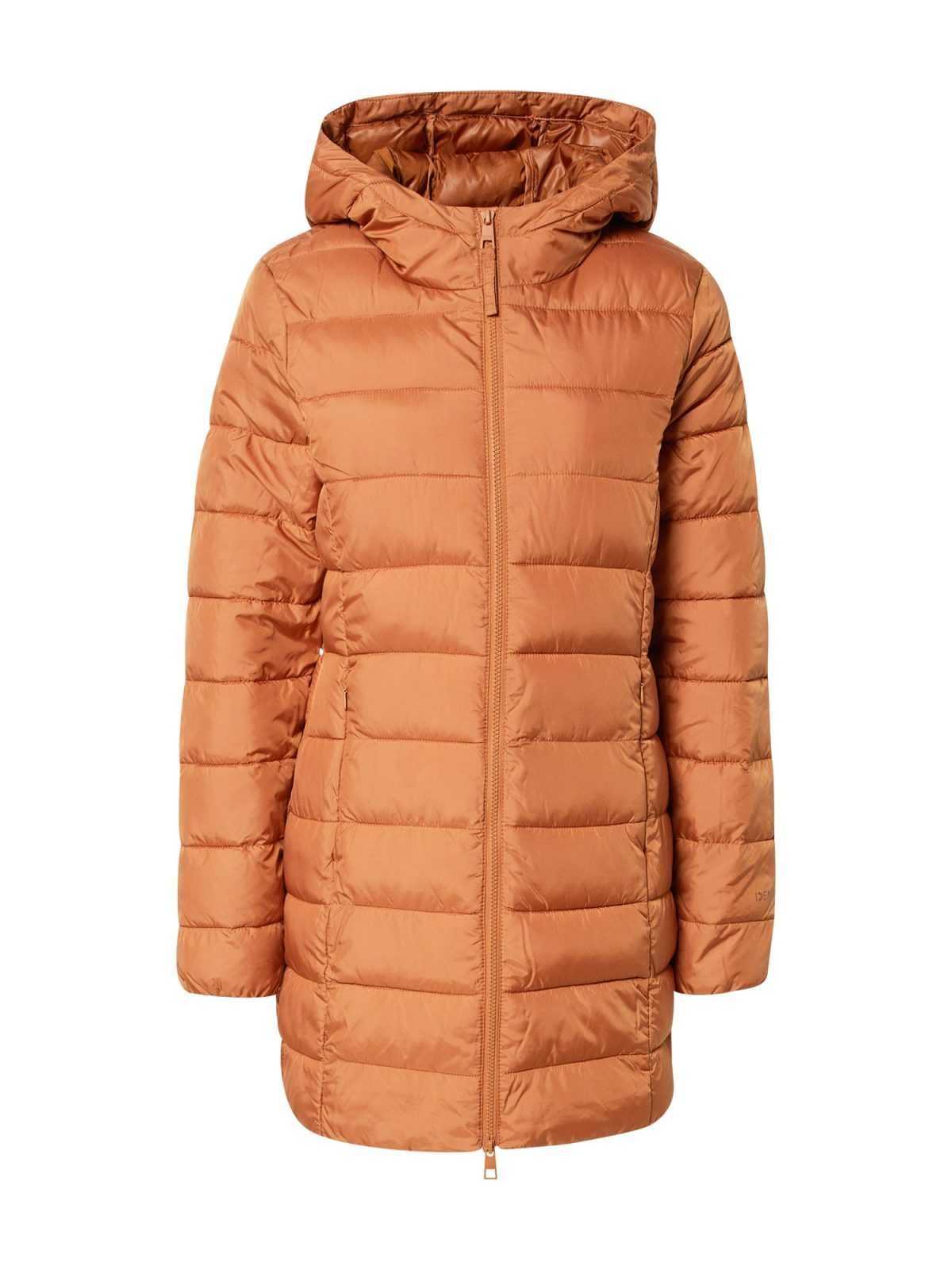 TOM TAILOR DENIM Zimní kabát oranžová