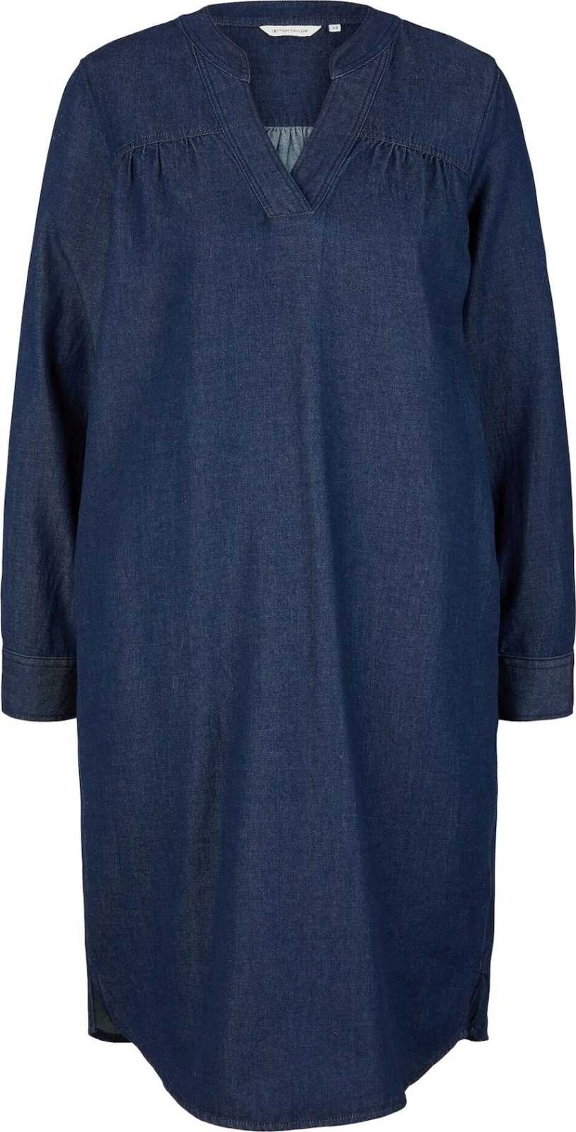 TOM TAILOR Košilové šaty tmavě modrá