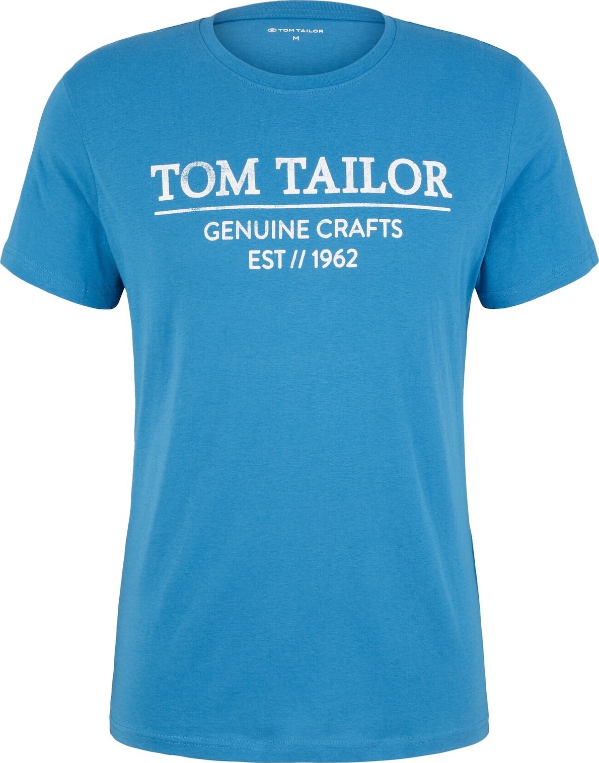 TOM TAILOR Tričko modrá / bílá
