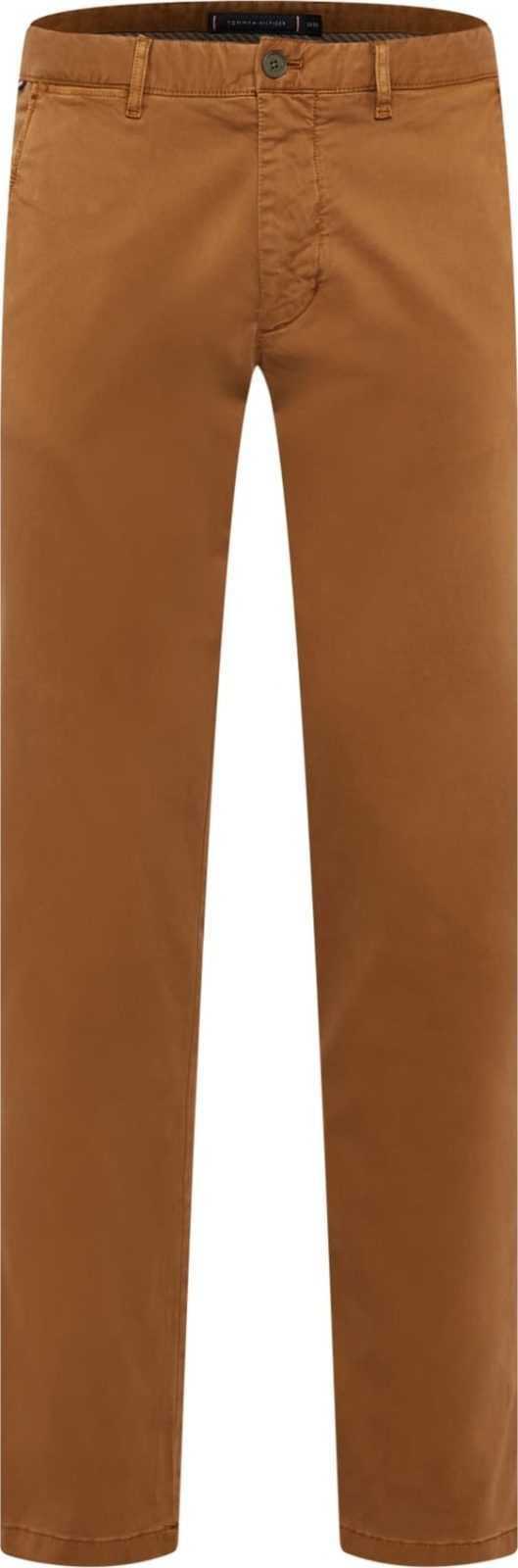 TOMMY HILFIGER Chino kalhoty karamelová