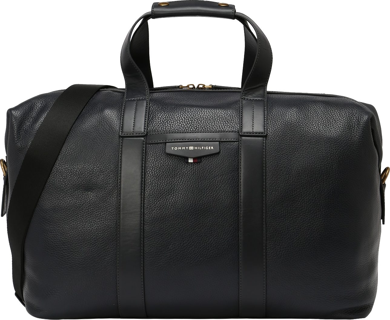 TOMMY HILFIGER Taška Weekender noční modrá / zlatá