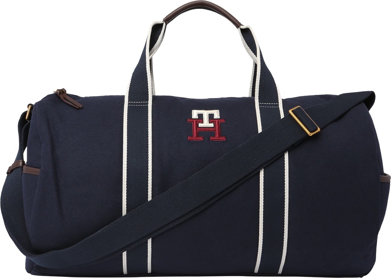 TOMMY HILFIGER Taška Weekender tmavě modrá / červená / bílá