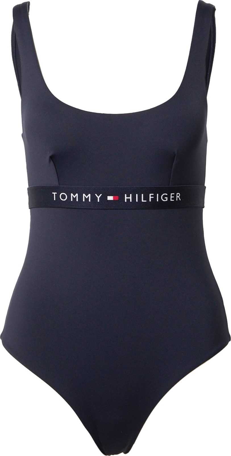 Tommy Hilfiger Underwear Plavky tmavě modrá / ohnivá červená / bílá